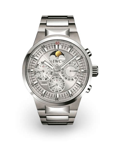 IWC GST Perpetual Calendar Silver / English • IW3756